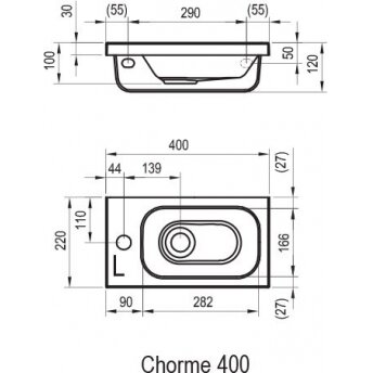 Praustuvas Chrome 400 5