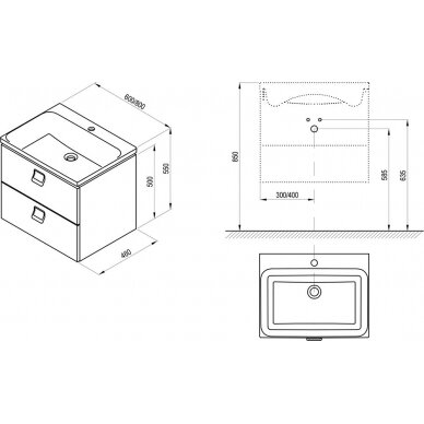 Spintelė po praustuvu SD Comfort 800 7